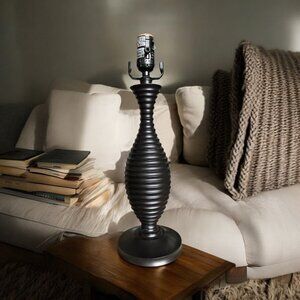 Dark Brown Table Lamp Corded Base Espresso Pier 1 Imports 16 in Tall READ